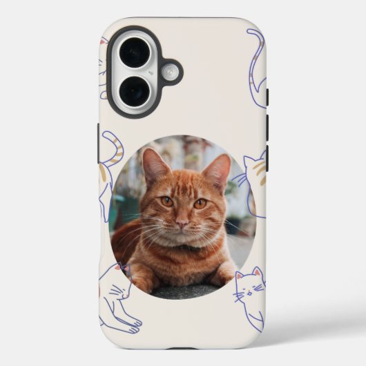 Fijne kattendag! Case-Mate iPhone case (Achterkant)