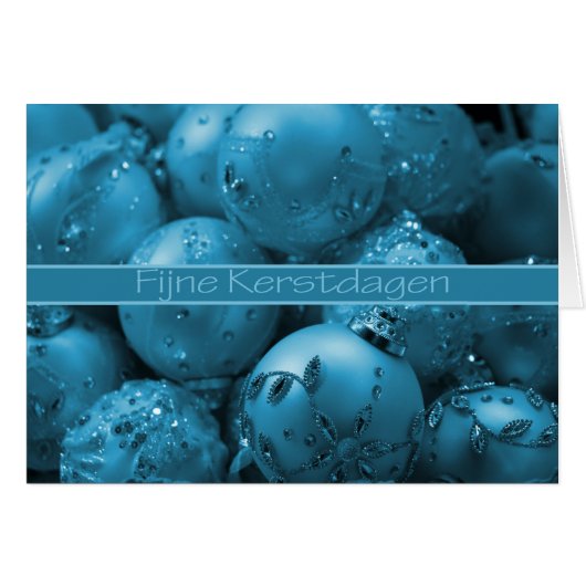 Fijne Kerstdag kerstversients (Voorkant Horizontaal)