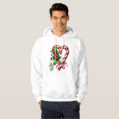 Fijne kerstdagen allemaal hoodie (Voorkant volledig)