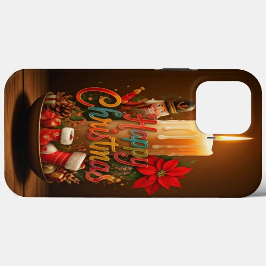 Fijne kerstdagen Case-Mate iPhone case (Achterkant (horizontaal))