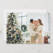 Fijne Kerstdagen Foto Feestdagenkaart (Achterkant)