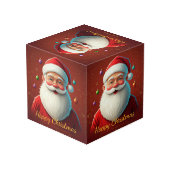 Fijne kerstdagen kubus (Achter hoekig)