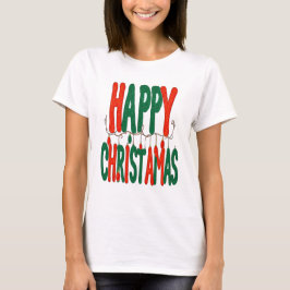 Fijne kerstdagen t-shirt