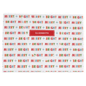 Fijne kerstfeestdag cadeautas (Achterkant)