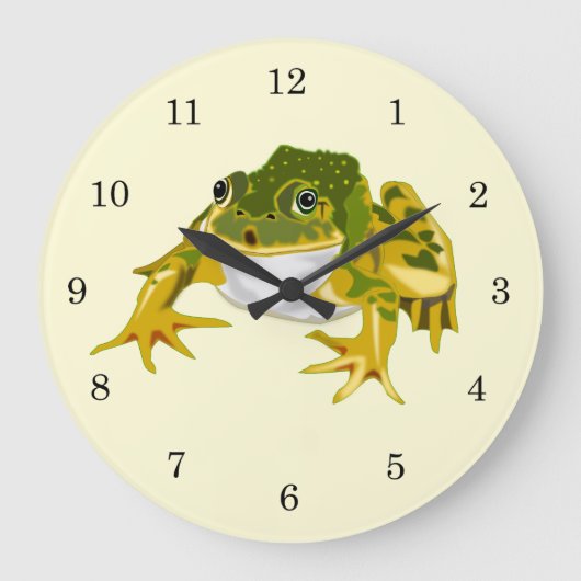 Fijne Kikker Grote Klok (Voorkant)