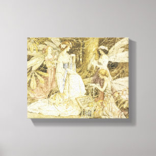 Fijne Kunst - De feiale juwelen Canvas Afdruk