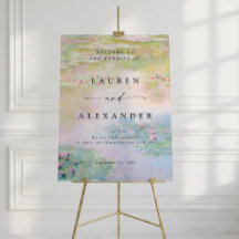 Fijne kunst Waterlelies Monet Trouw Welkom Poster