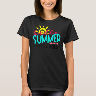 Fijne laatste dag van de schoolleraar, student Gra T-shirt