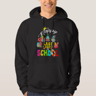 Fijne laatste dag van de schoolstudenten en lerare hoodie