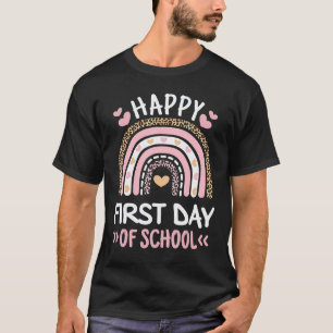 Fijne laatste schooldag voor leerkrachten kinderen t-shirt