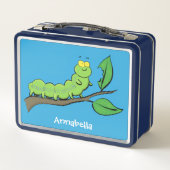 Fijne leuke cartoon met groene caterstijl (Achterkant)