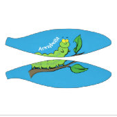 Fijne leuke cartoon met groene caterstijl basketbal (Panelen)