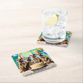 Fijne Meerkat verjaardag, Kartonnen Onderzetters (Insitu)