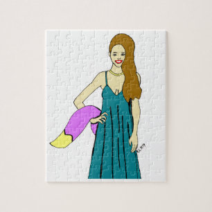 fijne meid legpuzzel