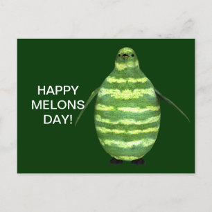 Fijne Melons Dag! Briefkaart