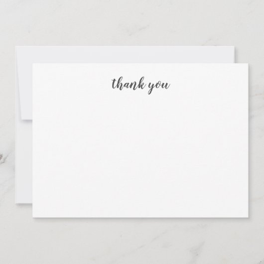 Fijne minimalistische bedankt (Voorkant)