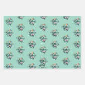 Fijne Moederdag 2025 Inpakpapier Vel (Voorkant 2)