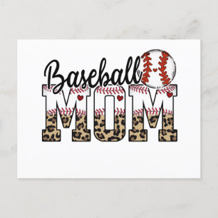 Fijne Moederdag Baseball mama! Briefkaart