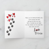 Fijne Moederdag Kaart van je Beagle Dog (Binnen)