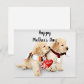 Fijne Moederdag--Liefs Moeder Feestdagenkaart (Voorkant / Achterkant)