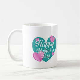Fijne Moederdag met liefde en hart Koffiemok