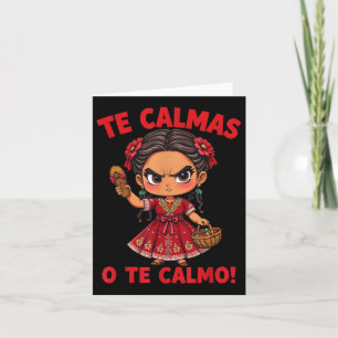Fijne Moederdag Mexicaans Spaans Moeder Te Calmas Kaart