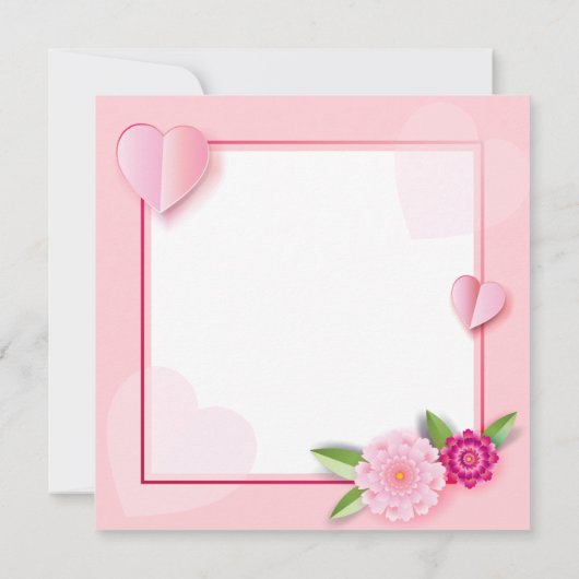 Fijne Moederdag Mooie Bloemen Kaart (Achterkant)