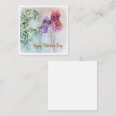 Fijne Moederdag Notitiekaartje (Voorkant / Achterkant)