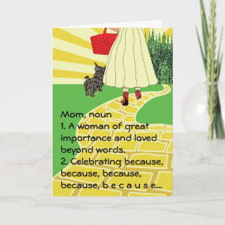 Fijne Moederdag OMDAT Kaart