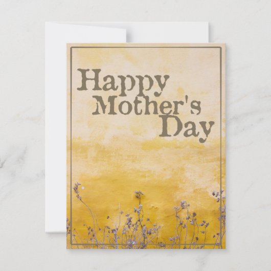 Fijne moederdag op  bloem - Eng (Voorkant)
