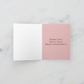 Fijne Moederdag Roze en Gele Rozen Kaart (Binnen)