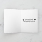 Fijne Moederdag Van De Kat Schattige Kitty Die Sch Feestdagen Kaart (Binnen)