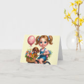 Fijne Moederdag Van Dochter Kaart (Gele Bloem)