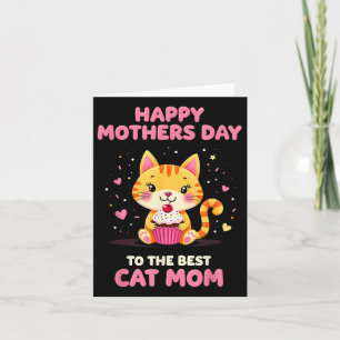 Fijne Moederdag voor de beste kat-moeder Kaart