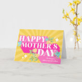 Fijne Moeders Dag Kaart (Gele Bloem)