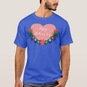 Fijne moeders dag t-shirt
