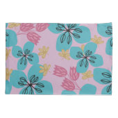 Fijne moeders verjaardag florroze kussensloop (Achterkant)