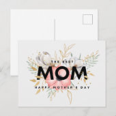 Fijne Moedersdag  Briefkaart (Voorkant / Achterkant)