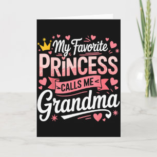Fijne moedersdag favoriete prinses noem oma kaart