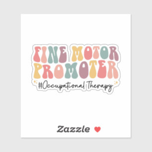 Fijne motorische promotor, ergotherapie sticker
