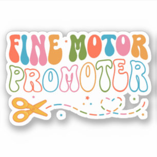 Fijne motorpromotor, Beroepstherapie OT Sticker