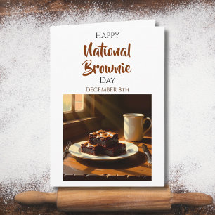 Fijne Nationale Brownie Dag 8 december Kaart