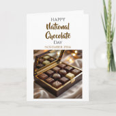 Fijne Nationale Chocoladeda | 29 nov Kaart (Voorkant)