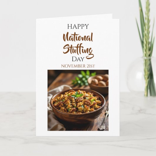 Fijne Nationale Vullingdag | 21 november Kaart (Voorkant)