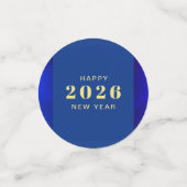 Fijne Nieuwjaarstafel Confetti (Kleine voorkant)