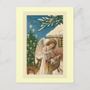 "Fijne Noel Vintage Christmas Card" Feestdagenkaart