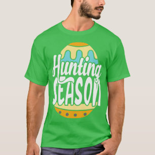 Fijne Paasdag als jachtseizoen T-shirt