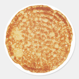 Fijne Pannenkoekendag! Ronde Sticker