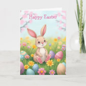 Fijne Pasen | Binnenste kleurplaat Kaart (Voorkant)