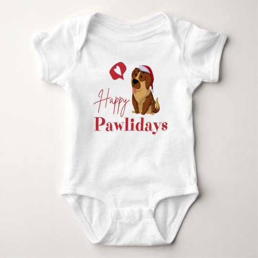 Fijne Pawlydays Romper (Voorkant)